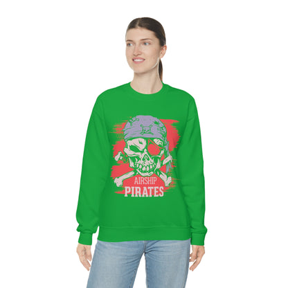 Airship Skull Pirate Crewneck Sweatshirt