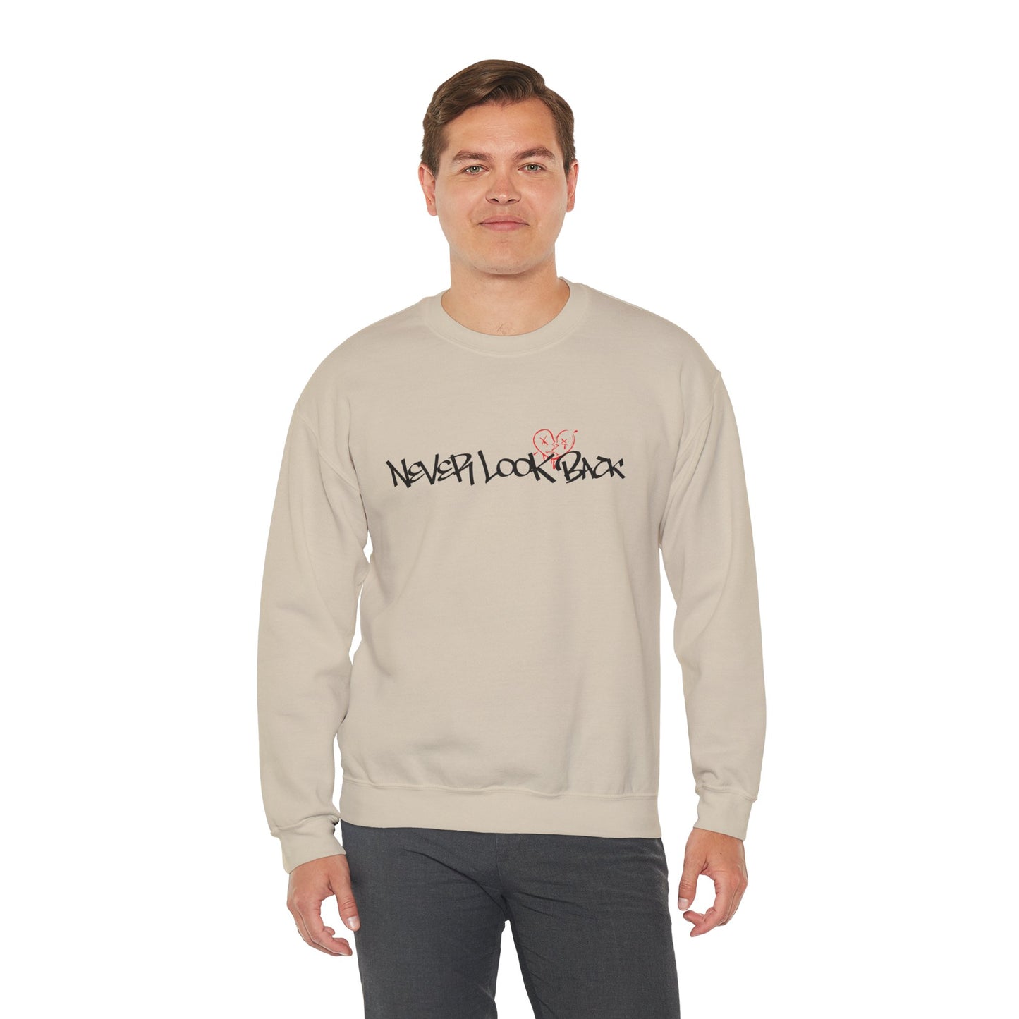 Never look back Crewneck Sweatshirt