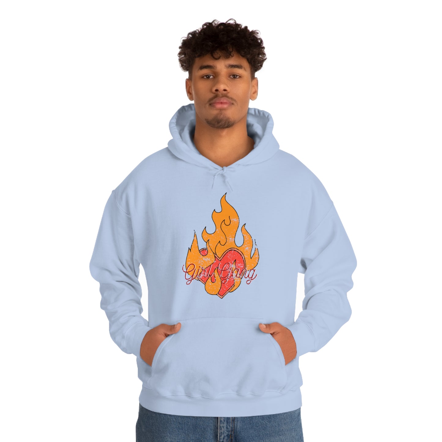 Girl Gang on Fire Hoodie