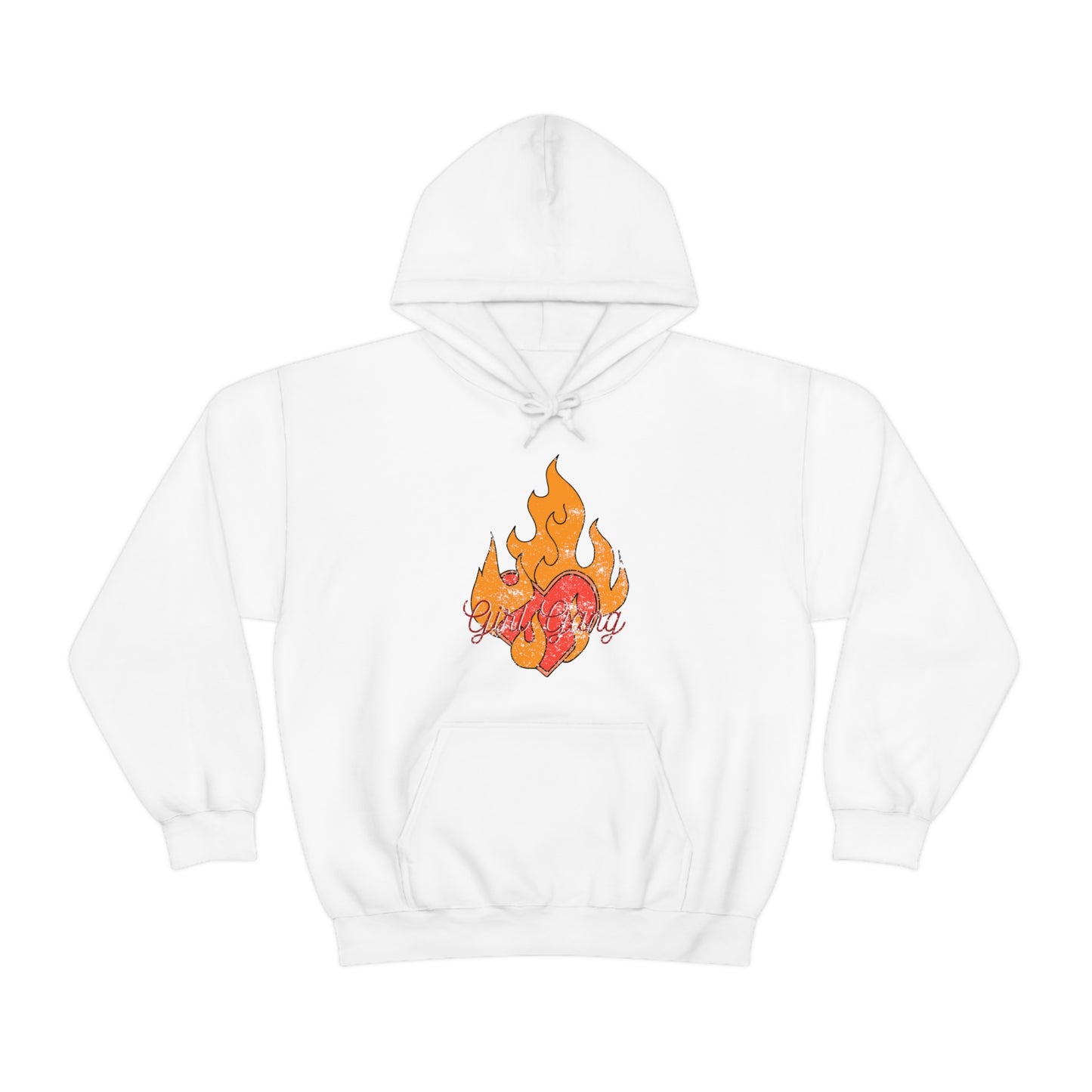 Girl Gang on Fire Hoodie