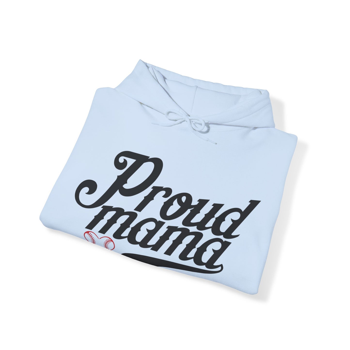 Proud Baseball Mama Hoodie