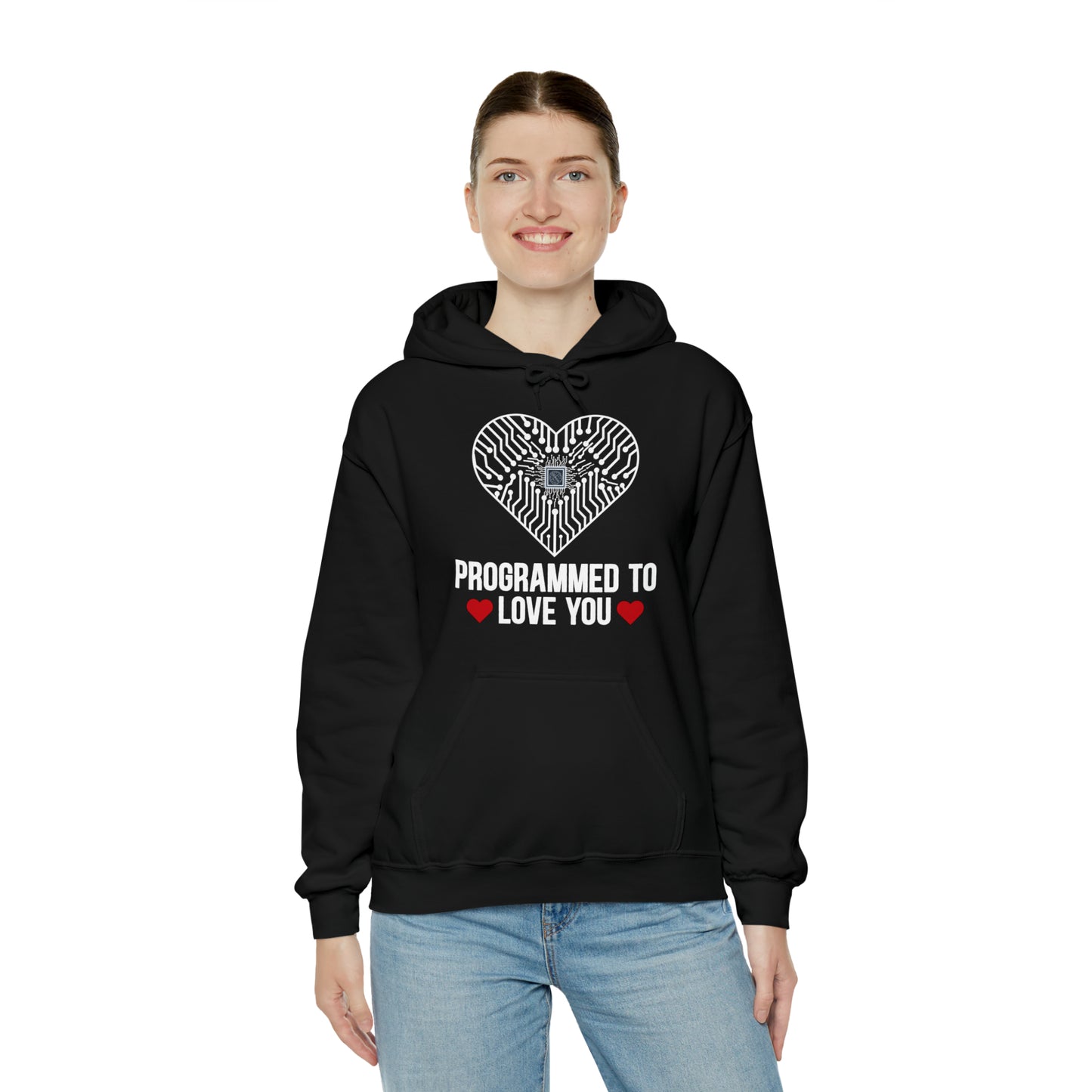 Programmed to love you Hoodie