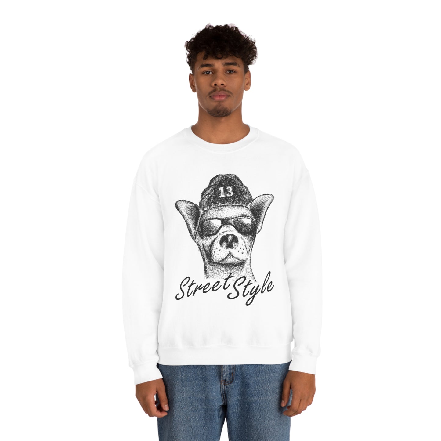 Street Style Crewneck Sweatshirt