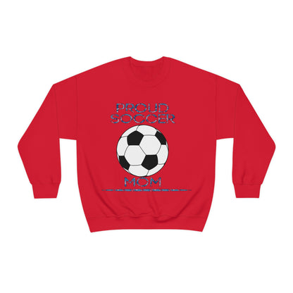 Proud-Soccer mom Crewneck Sweatshirt