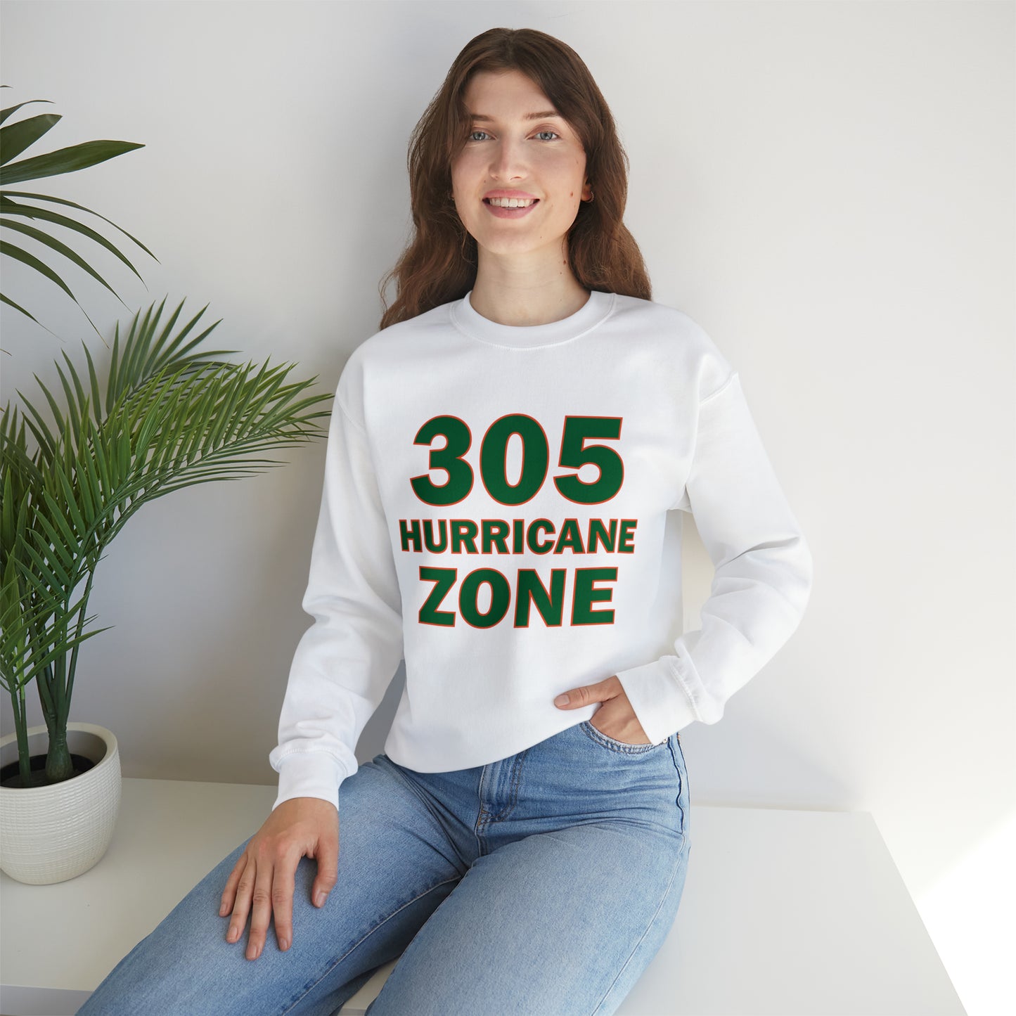 HURRICANE ZONE 305 Crewneck Sweatshirt