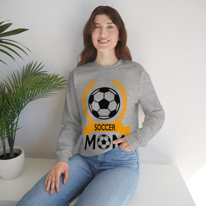 Soccer mom crest Crewneck Sweatshirt