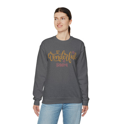 Wonderful_Grandma Crewneck Sweatshirt