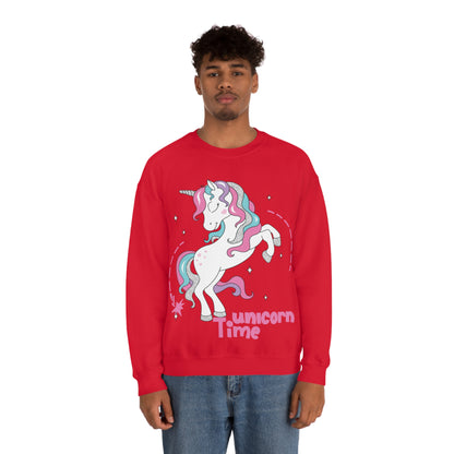 Unicorn time Crewneck Sweatshirt