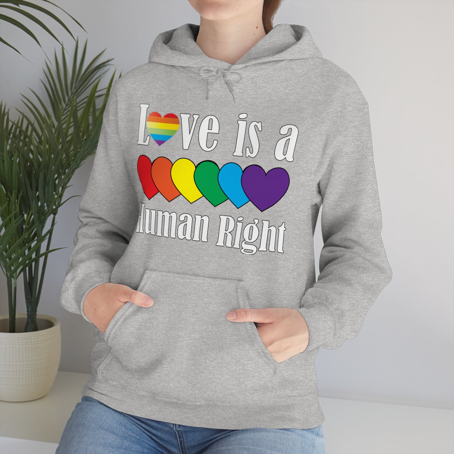 Love is a Human right Hoodie