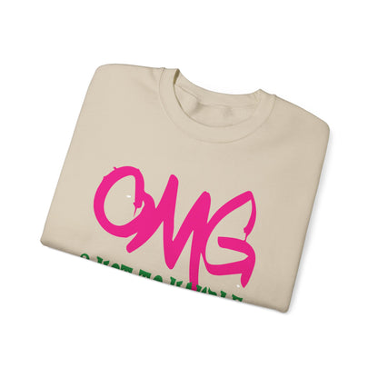 Oh my god too hot to handle Crewneck Sweatshirt