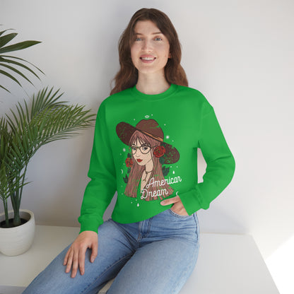 American Dream Woman Crewneck Sweatshirt