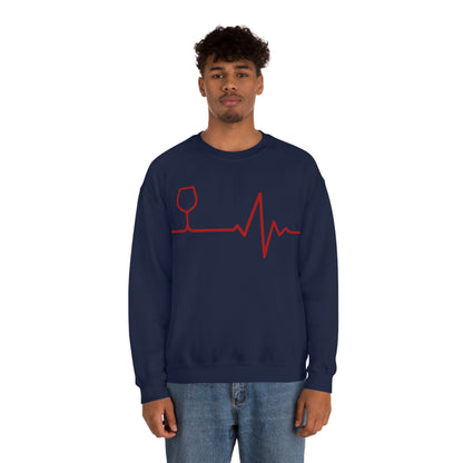 Red Wine Life Crewneck Sweatshirt