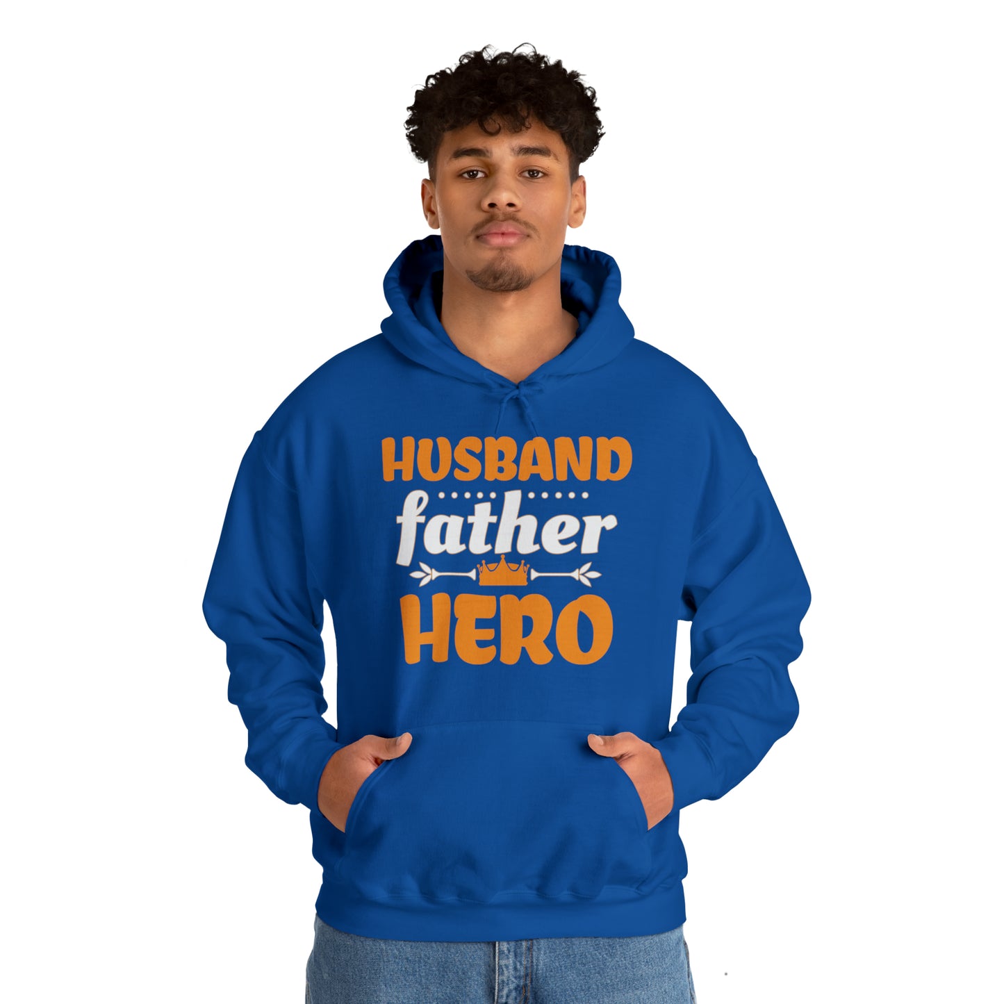 Husband Father Hero Hoodie