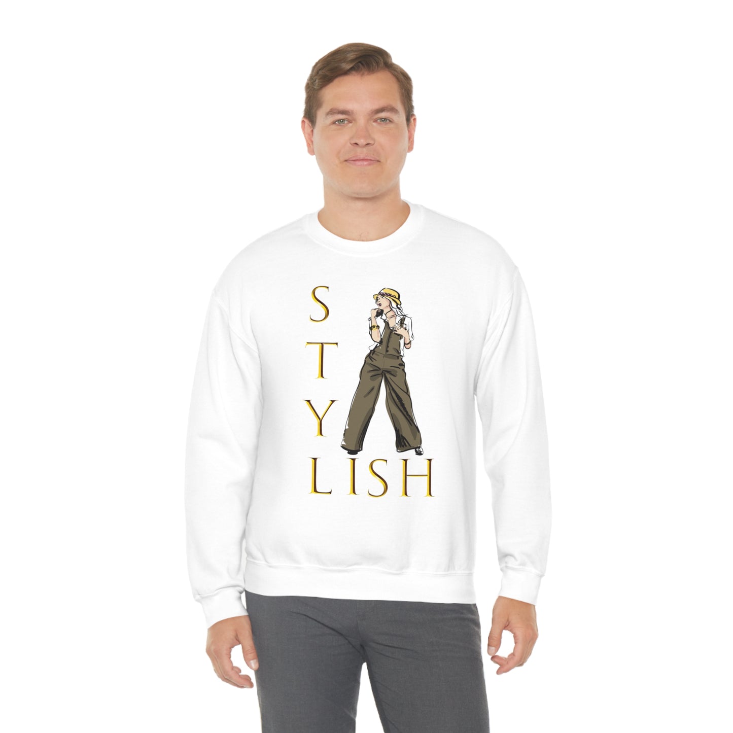 Stylish Crewneck Sweatshirt