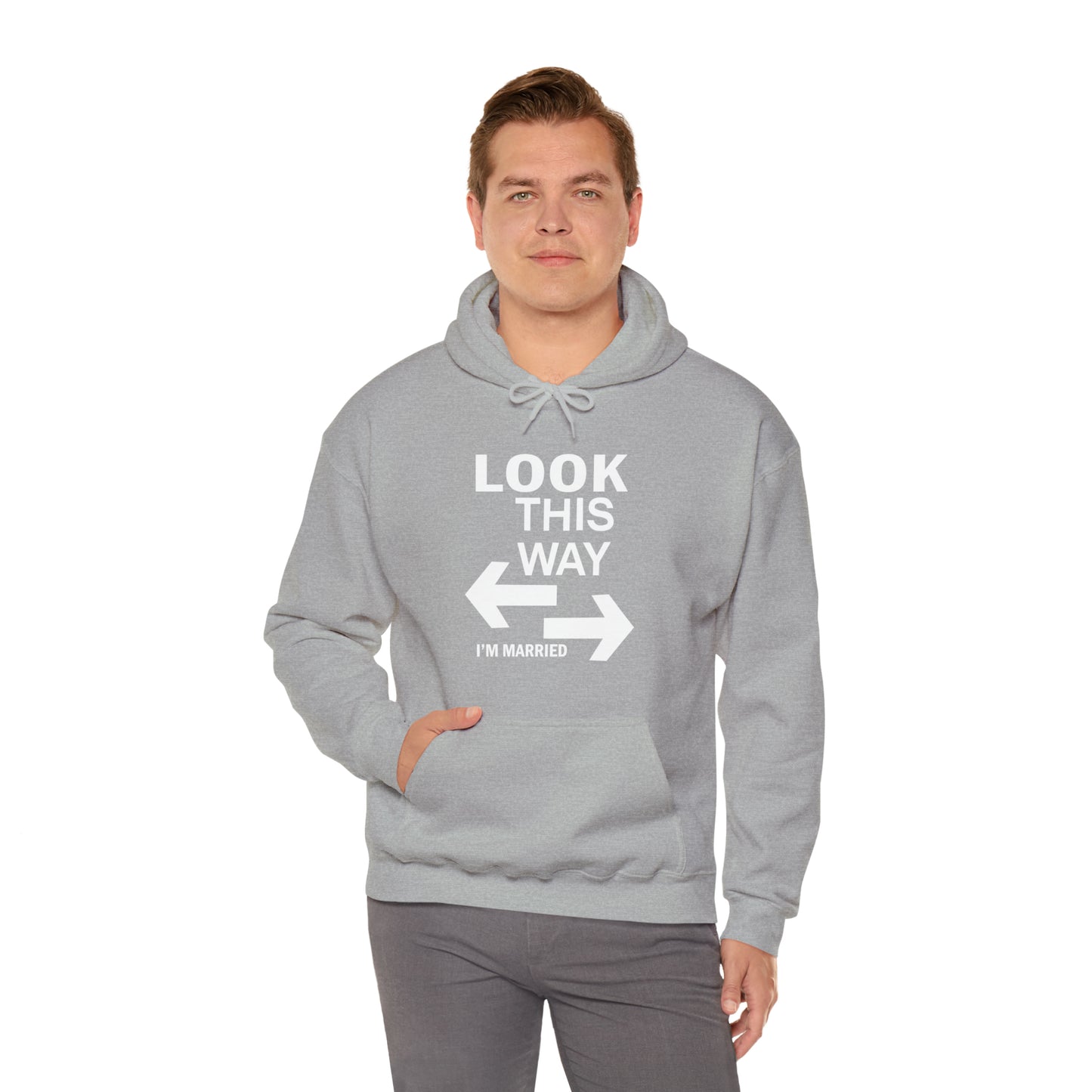 Look this way I'm Married Hoodie