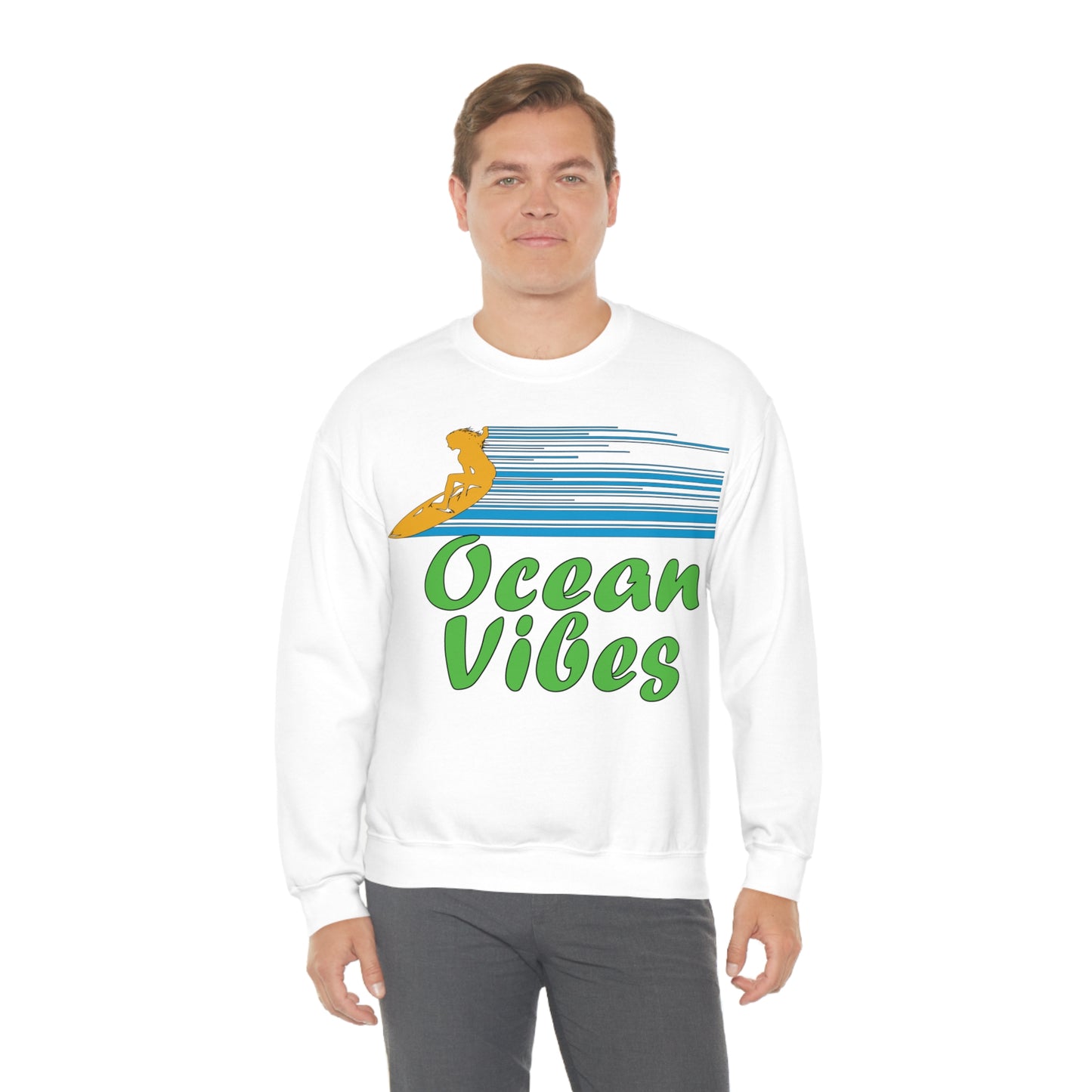 Ocean Vibes Crewneck Sweatshirt