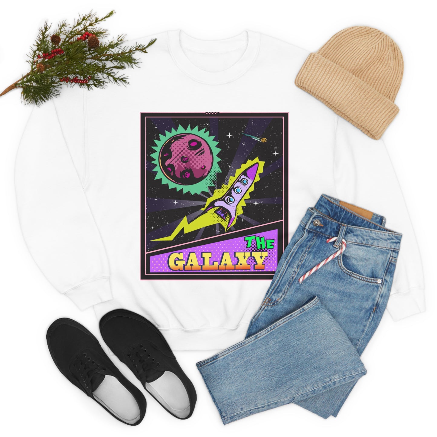 The Galaxy Crewneck Sweatshirt