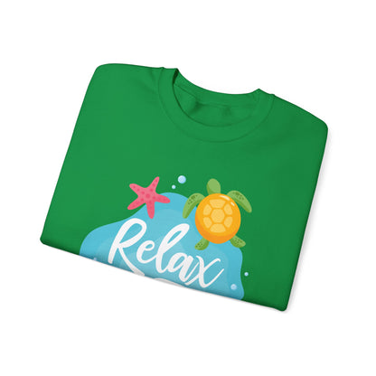 Relax and Enjoy the Beach Crewneck Sweatshirt