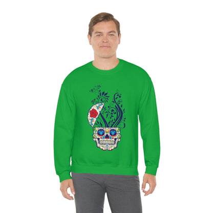 Day of the Dead Plant Crewneck Sweatshirt