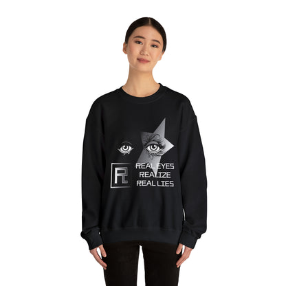 Real eyes Crewneck Sweatshirt