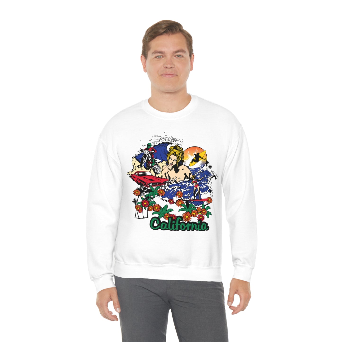 Cali Lifestyle Crewneck Sweatshirt