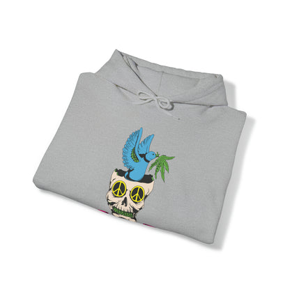 Peace Hippie Bird Hoodie