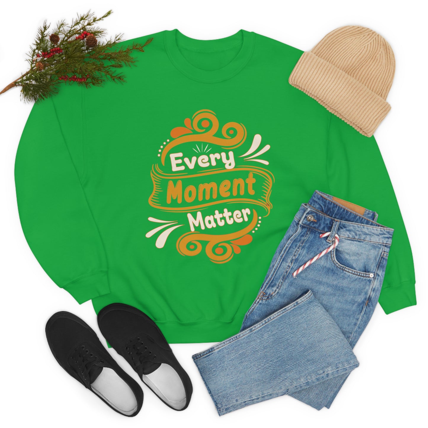 Every Moment Matter Crewneck Sweatshirt