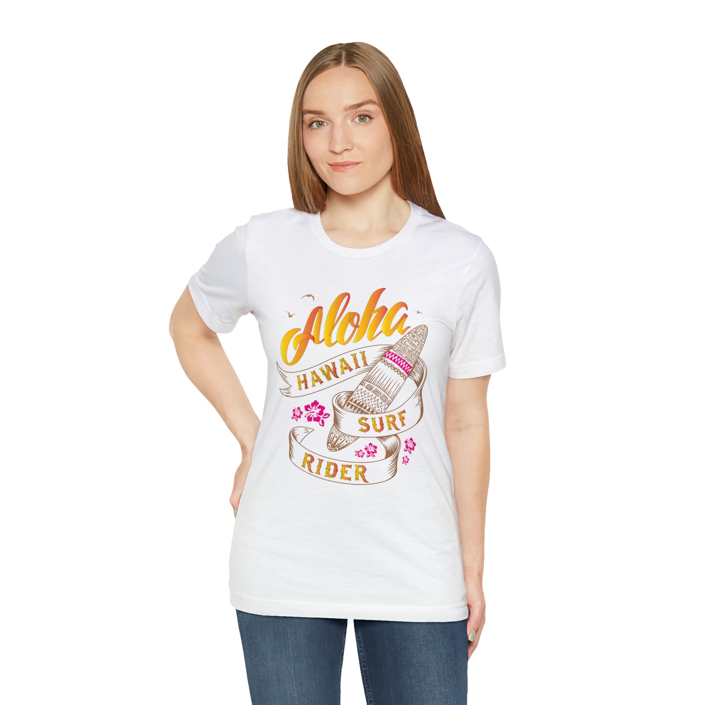 Aloha Hawaii Surf Rider T-Shirt