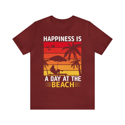 Happiness is at the beach Vintage T-Shirt