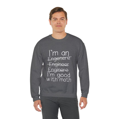 Good with math Crewneck Sweatshirt