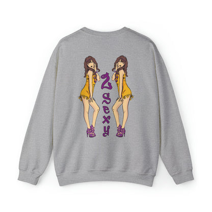 2_Sexy girl Crewneck Sweatshirt