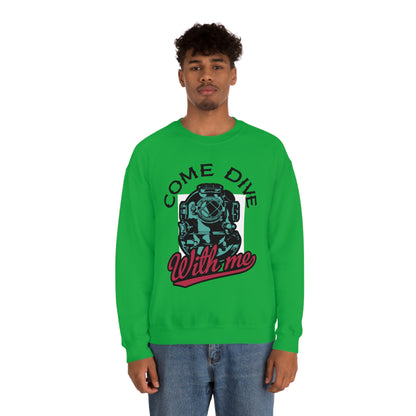 Come dive with me Crewneck Sweatshirt