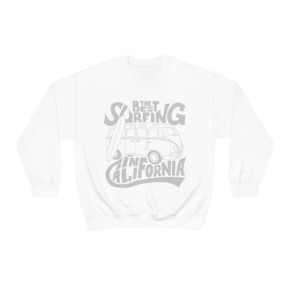 California Best Surfing Crewneck Sweatshirt