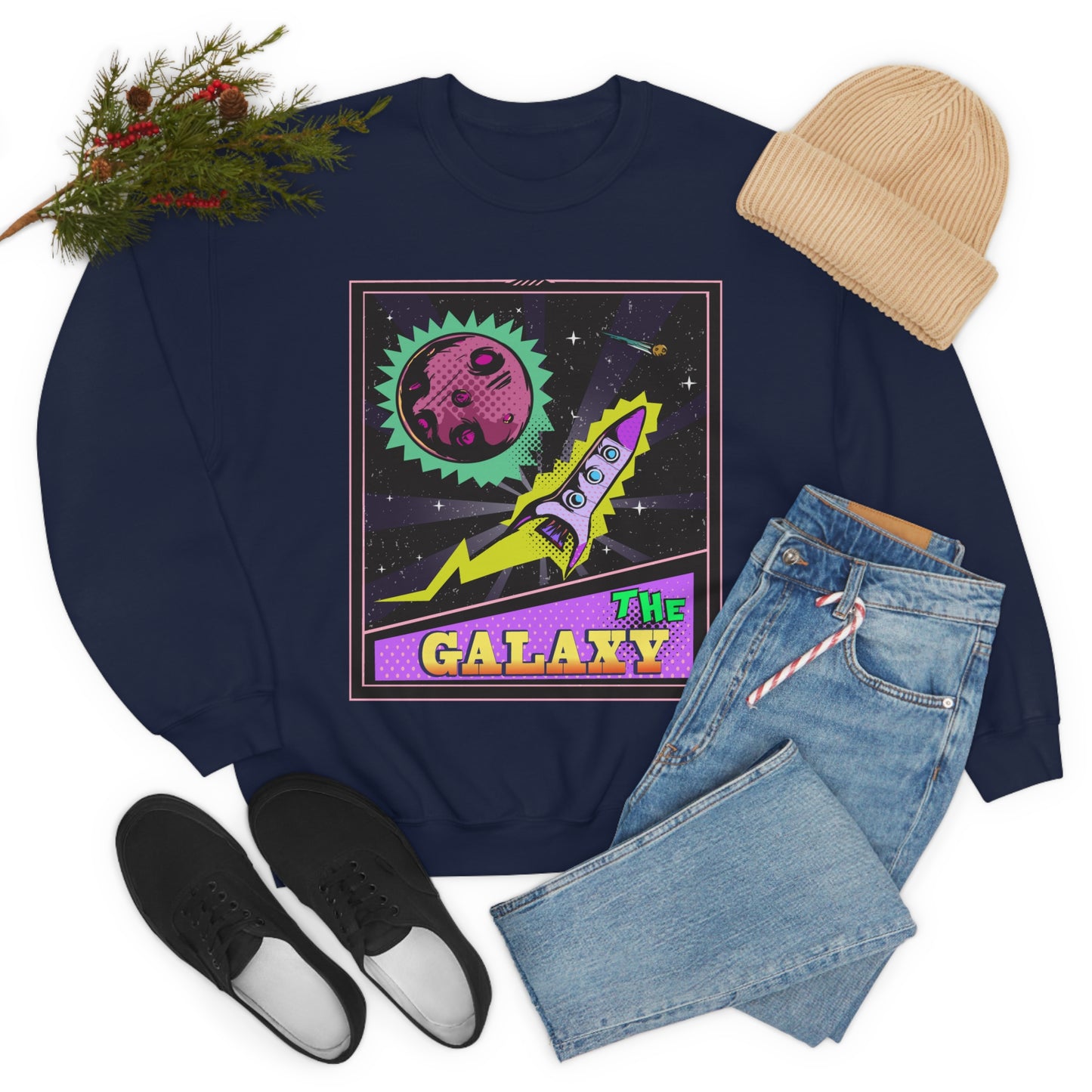 The Galaxy Crewneck Sweatshirt