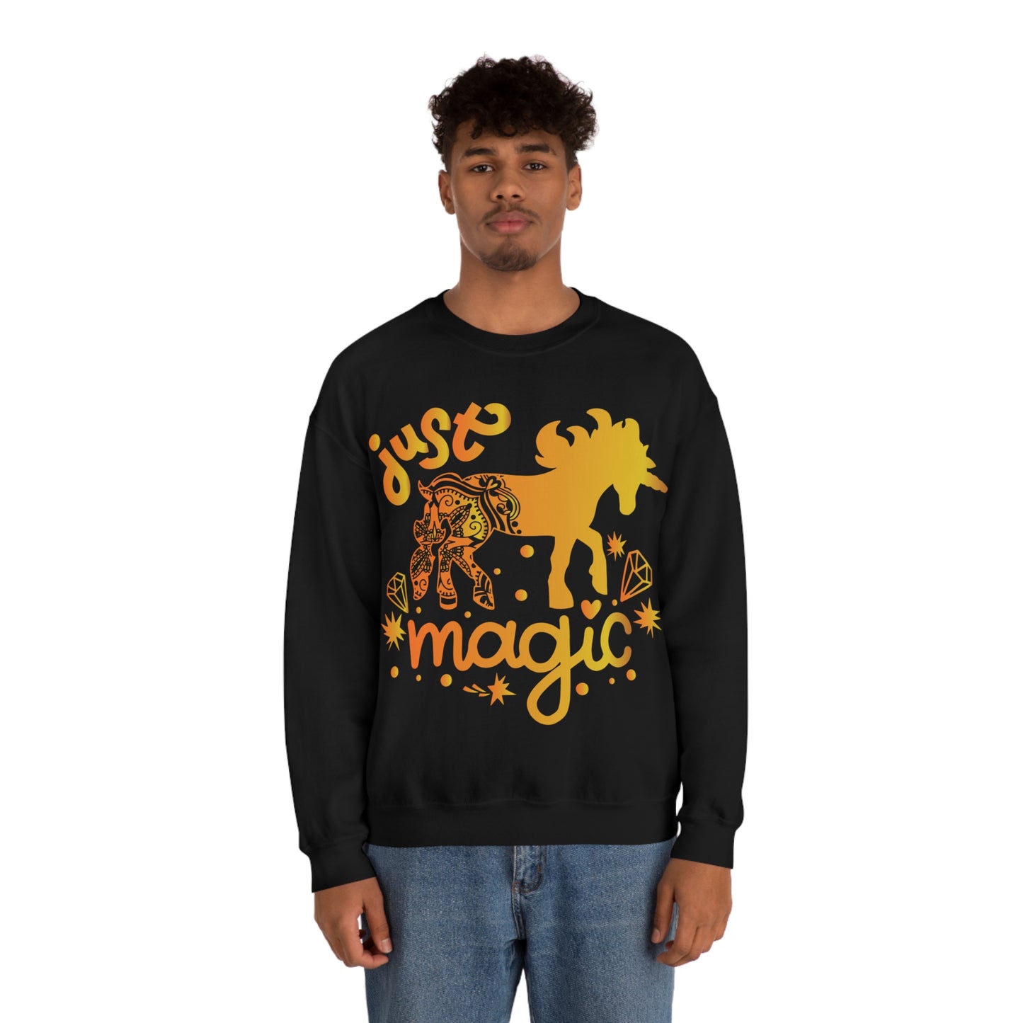 Unicorn just magic Crewneck Sweatshirt