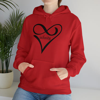 Infinity Heart symbol Hoodie