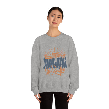 Hawaii Surf Paradise Crewneck Sweatshirt