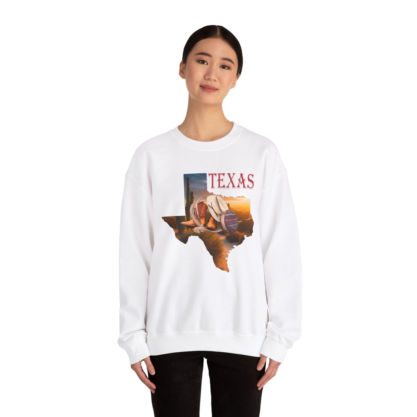 Beautiful Texas Crewneck Sweatshirt