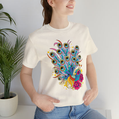 Colorful Peacock T-Shirt