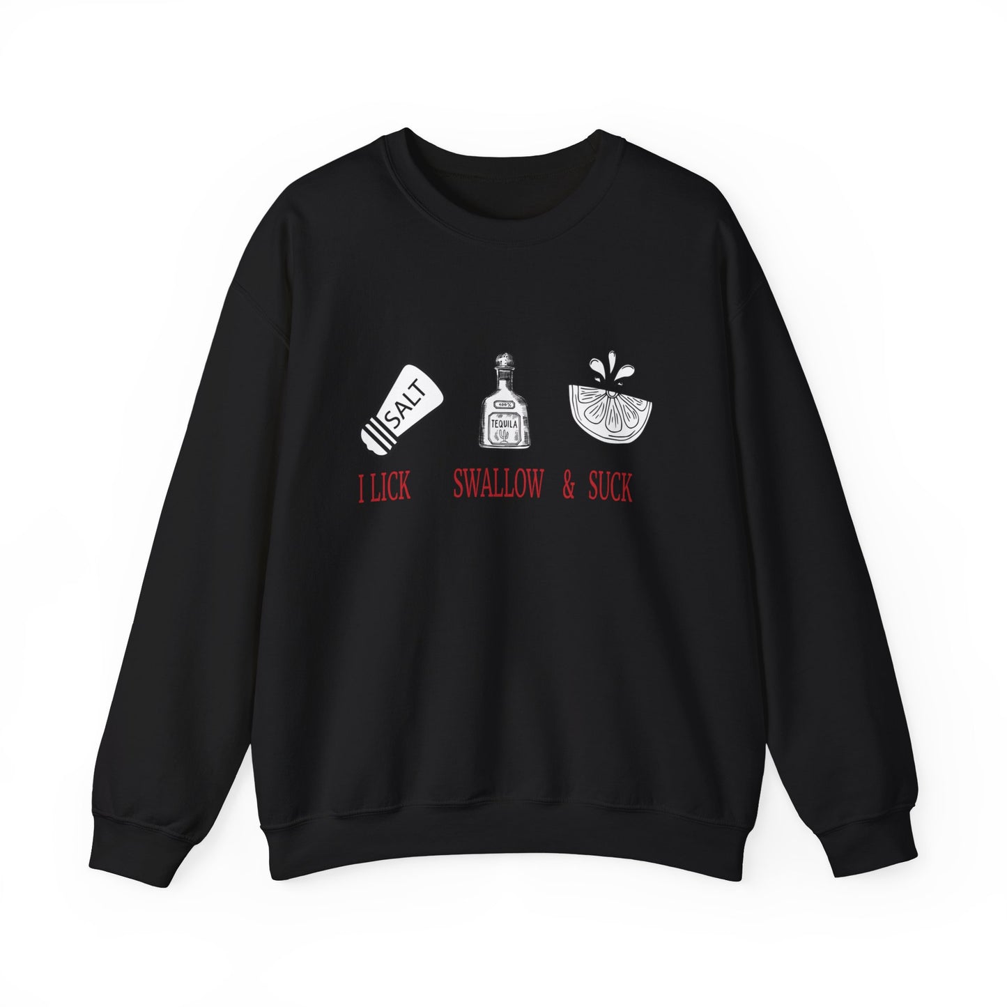 Woman loves tequila Crewneck Sweatshirt