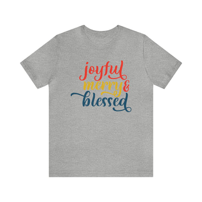 Joyful-Merry-blessed Christmas T-Shirt