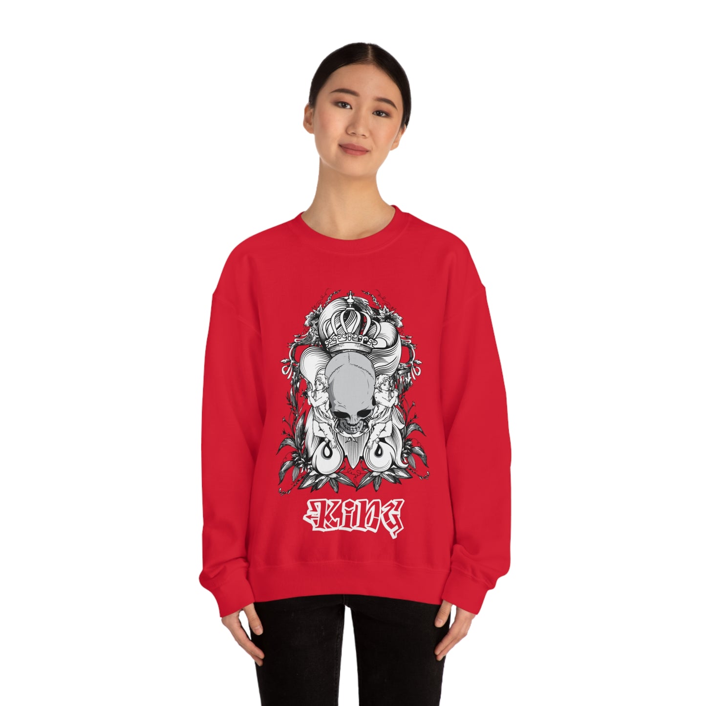 King Skully Crewneck Sweatshirt