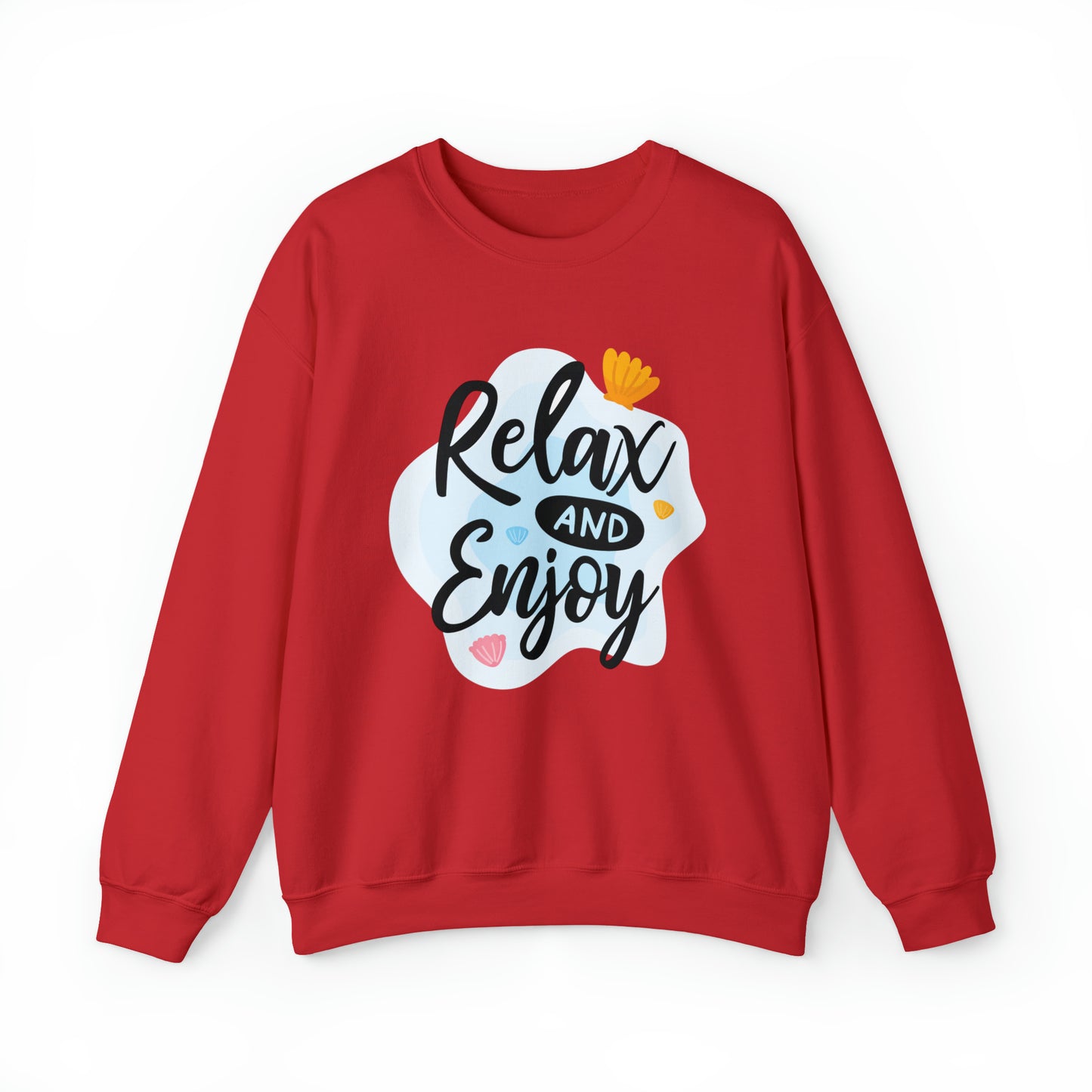 Relax and Enjoy Crewneck Sweatshirt