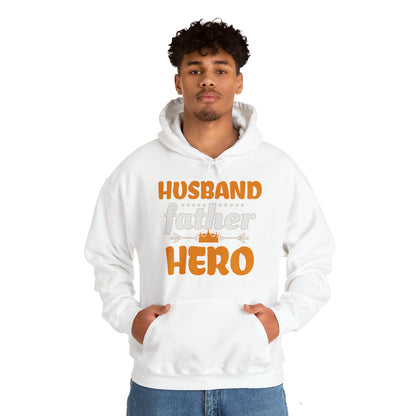 Husband Father Hero Hoodie