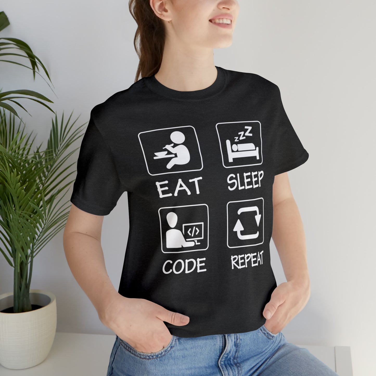 Eat sleep Code Repeat T-Shirt