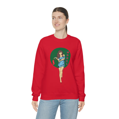 Model girl Crewneck Sweatshirt