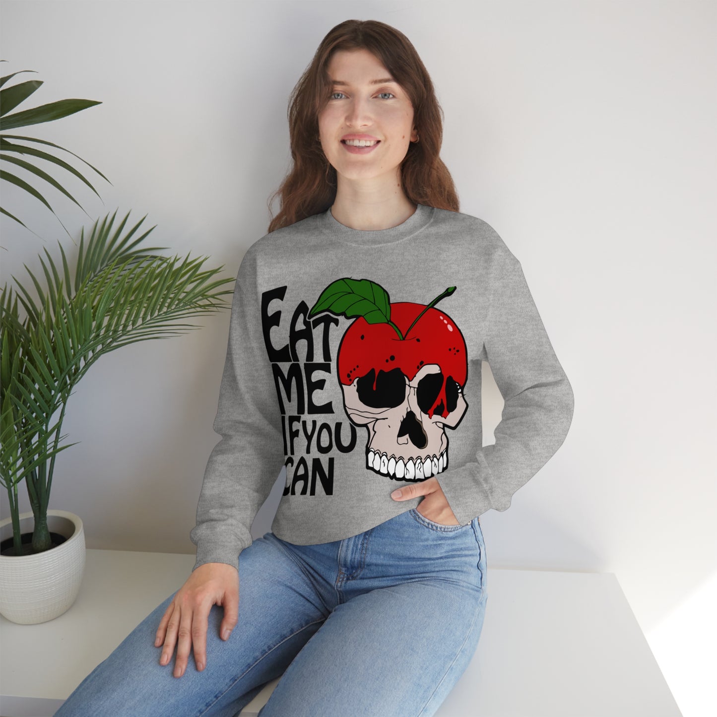 Eat me if you can Crewneck Sweatshirt