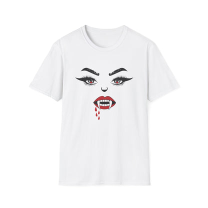 Sexy woman vampire mouth T-Shirt