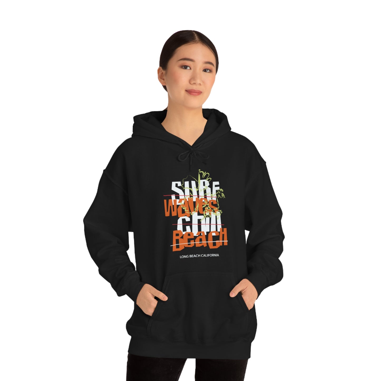 Surf Waves Chill Beach Hoodie