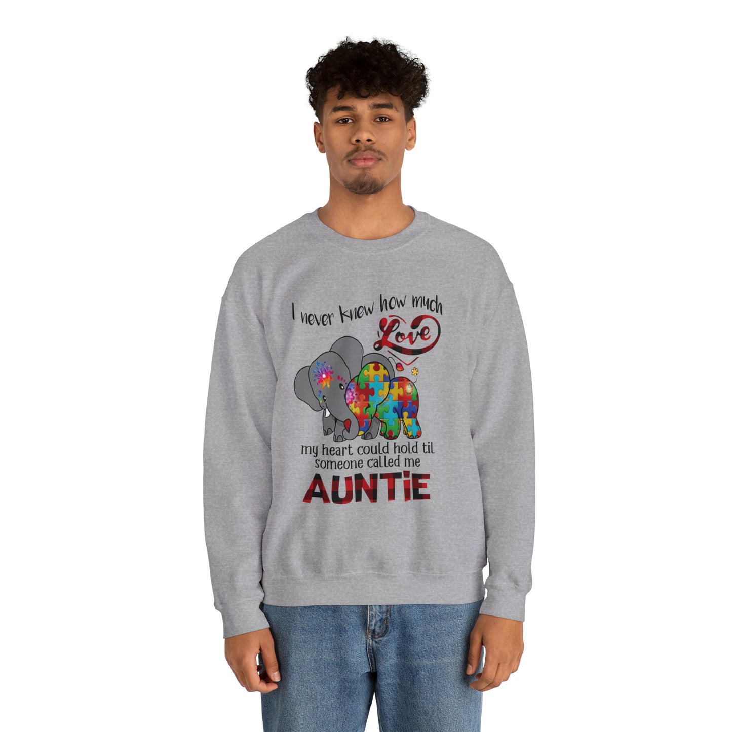 Much love auntie Crewneck Sweatshirt